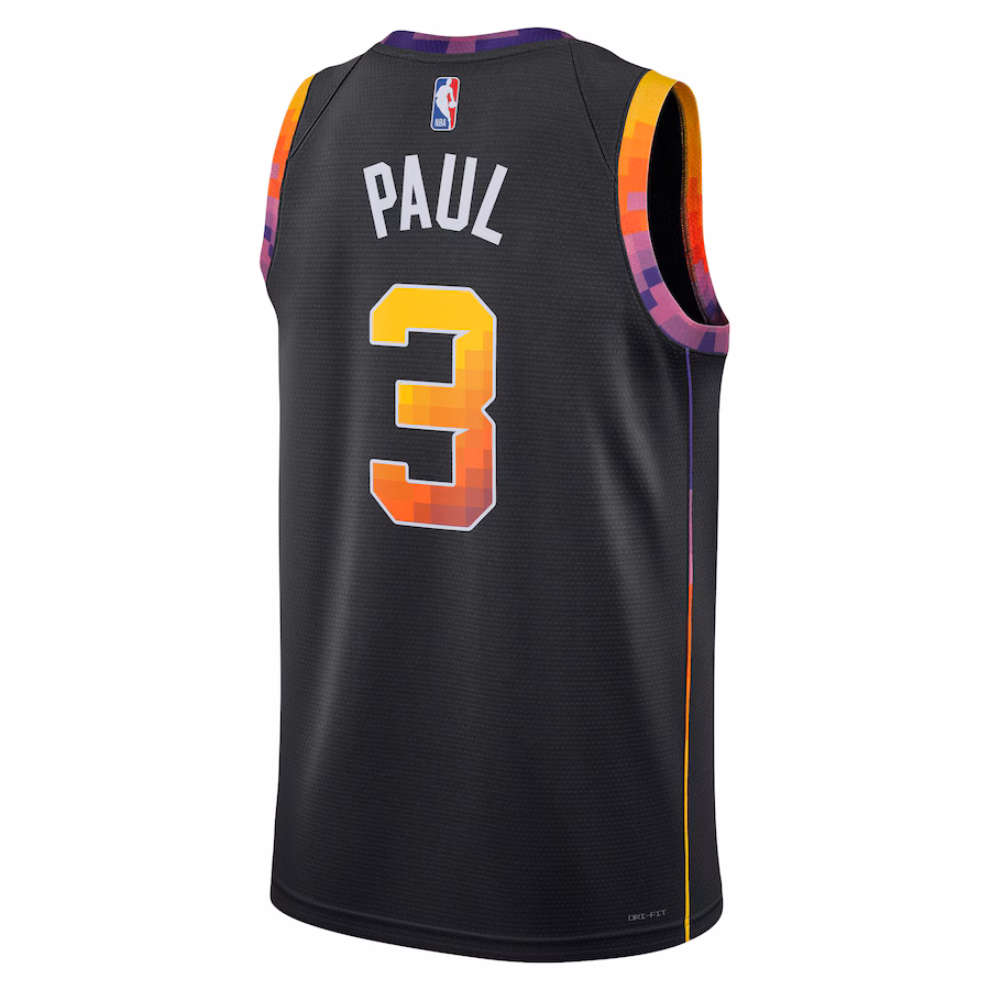 Chris Paul Phoenix Suns Jordan Brand Unisex Swingman-Trikot - Statement Edition - Schwarz