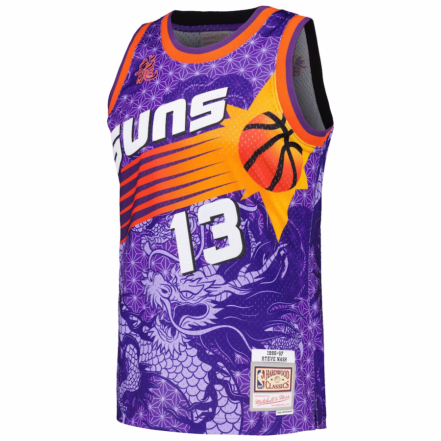 Canotta Steve Nash Phoenix Suns Mitchell & Ness Asian Heritage 6.0 Swingman