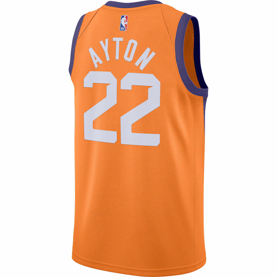 Deandre Ayton Phoenix Suns Jordan Brand 2020/21 Statement Edition Jersey