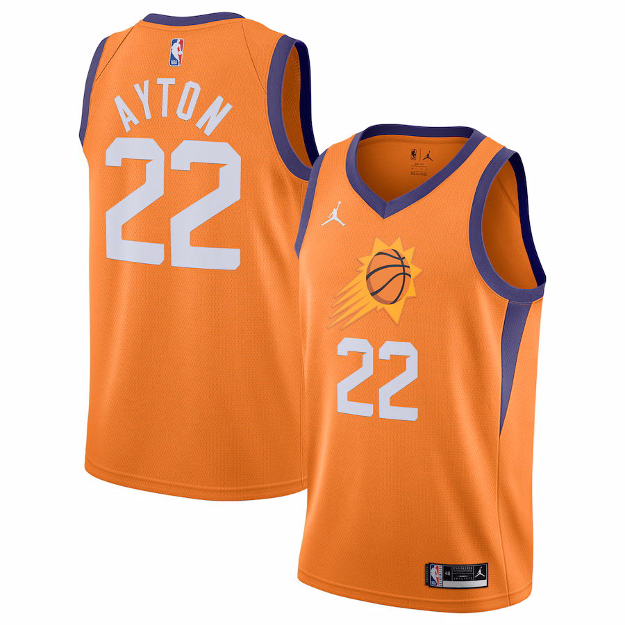 Deandre Ayton Phoenix Suns Jordan Brand 2020/21 Statement Edition Jersey