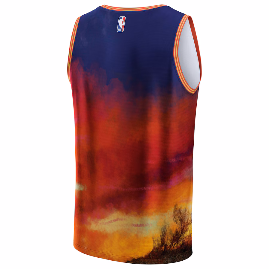 Phoenix Suns NBA and KidSuper Studios Unisex Hometown Jersey - Red
