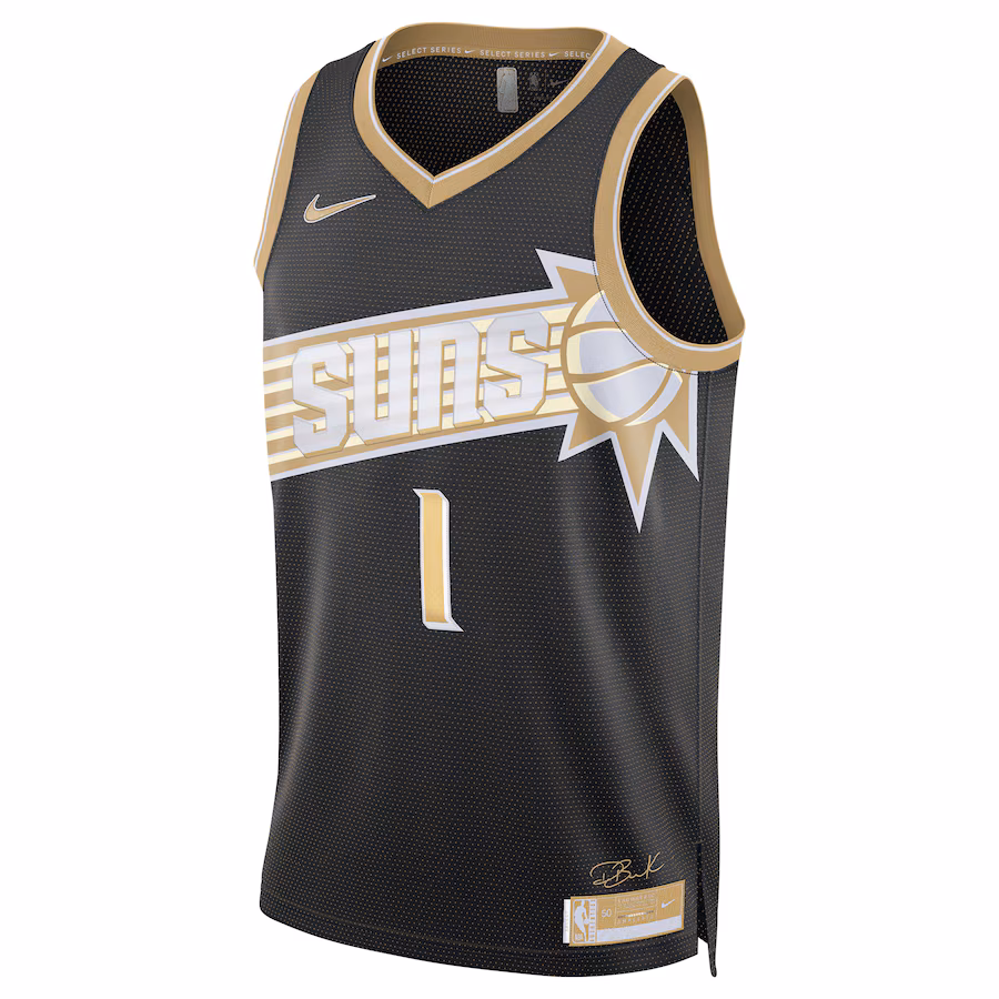 Devin Booker Phoenix Suns Unisex Select Series Swingman Jersey - Black