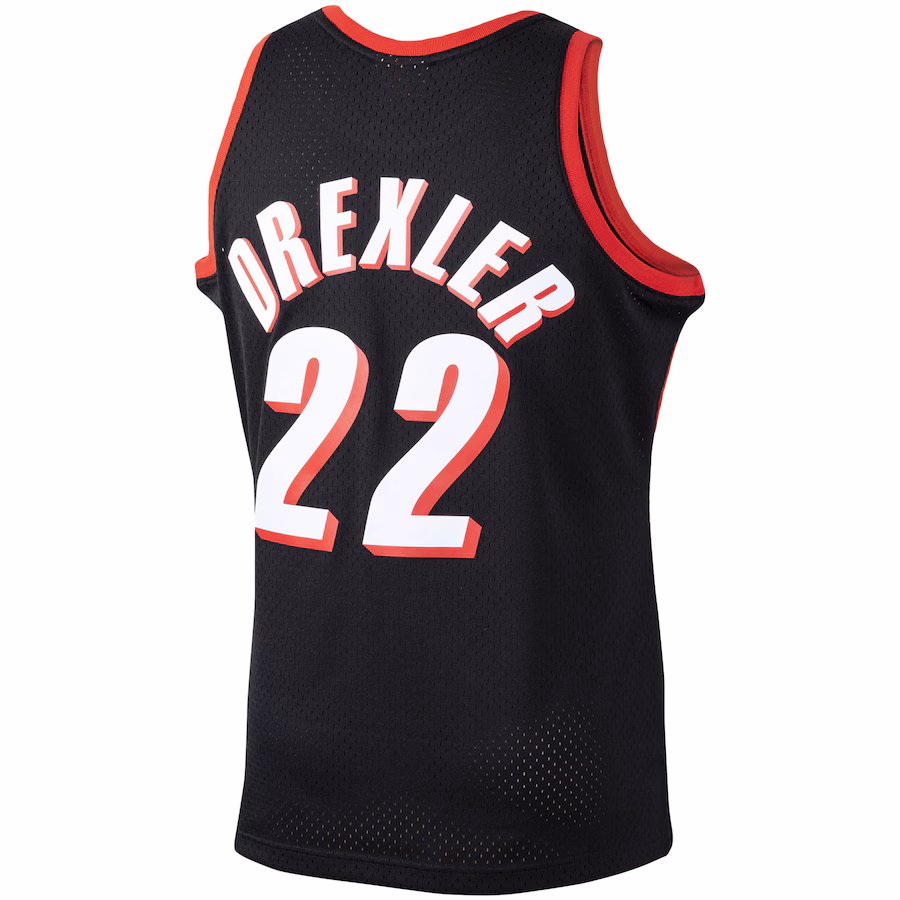 Clyde Drexler, Portland Trail Blazers, Women's 1991/92, Black