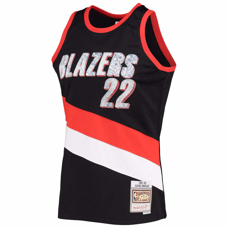 Canotta Clyde Drexler Portland Trail Blazers 1991/92 – NBA 75th Anniversary Diamond