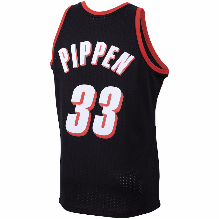 Scottie Pippen, Portland Trail Blazers, 1999/00 Madera Clásica, Negro