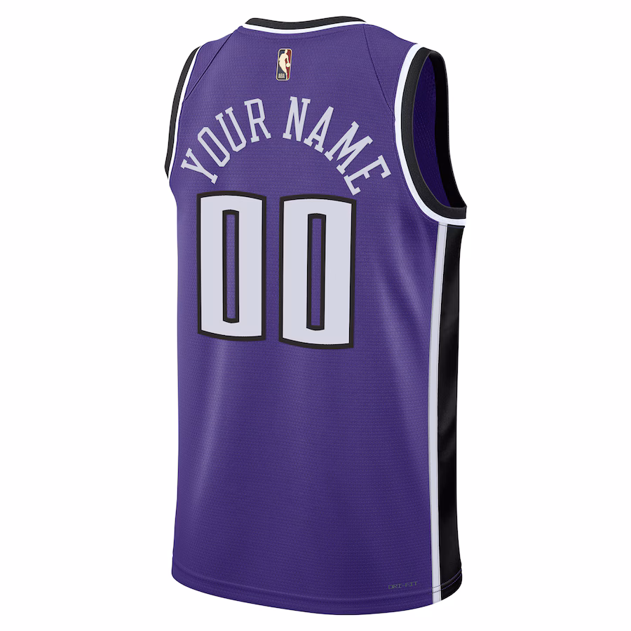 Sacramento Kings Custom Jersey, Classic Edition, Purple