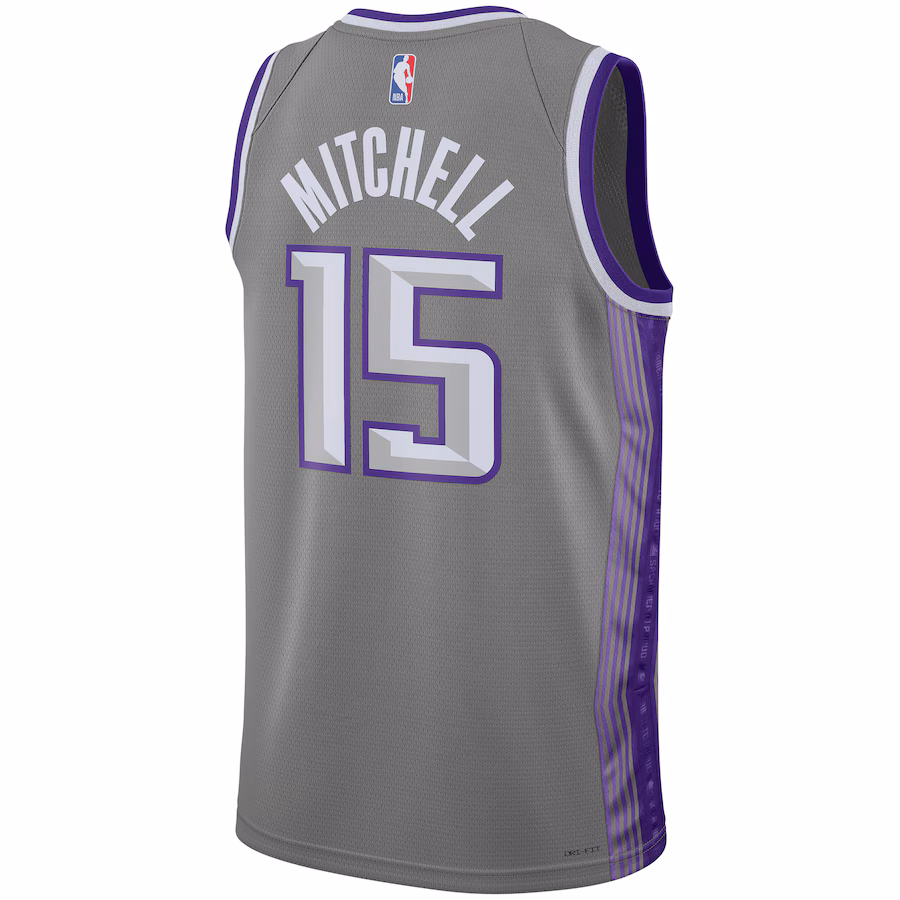 Davion Mitchell, Sacramento Kings, 2022/23, Edizione Città, Grigio scuro