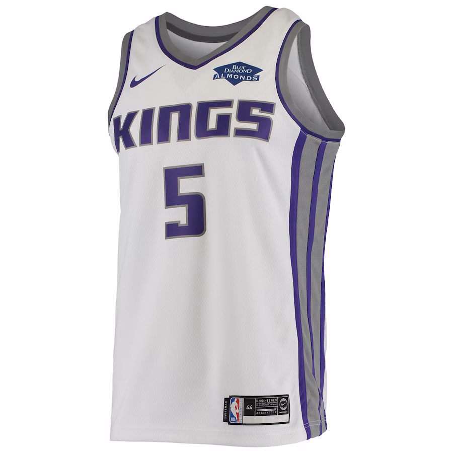 De'Aaron Fox, Sacramento Kings, Association Edition, White