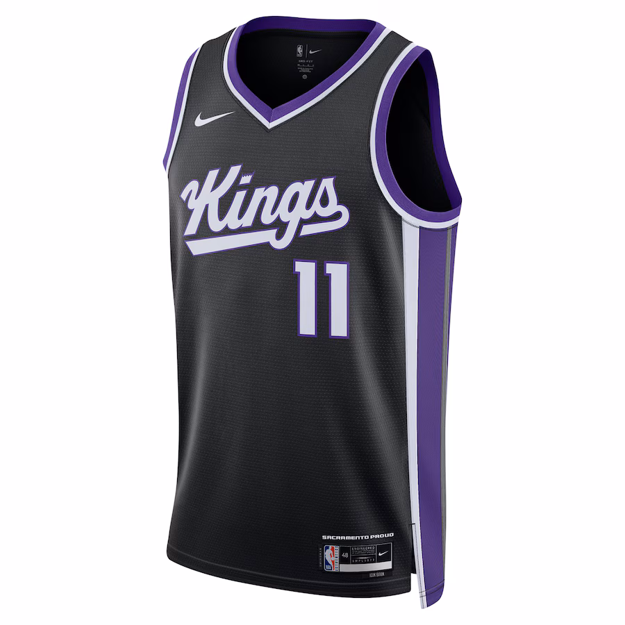 Domantas Sabonis, Sacramento Kings, Icon Edition, Schwarz
