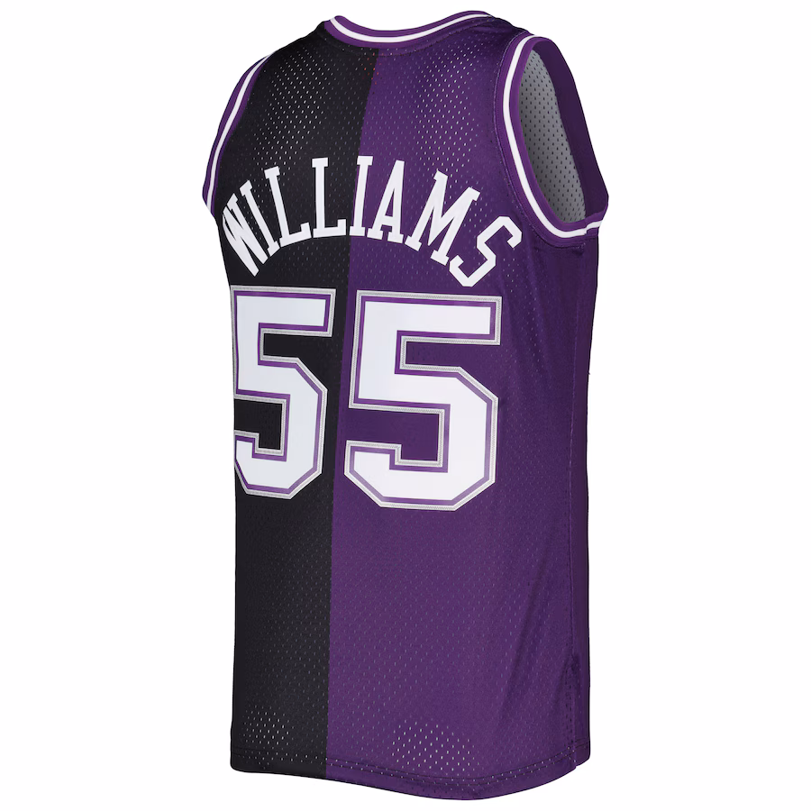 Jason Williams, Sacramento Kings, 2000/01, Purple/Black