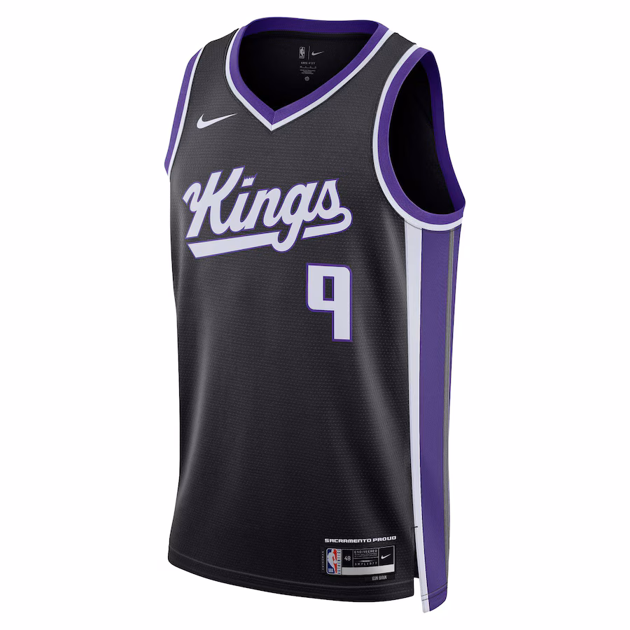 Kevin Huerter, Sacramento Kings, Edizione Icona, Nero