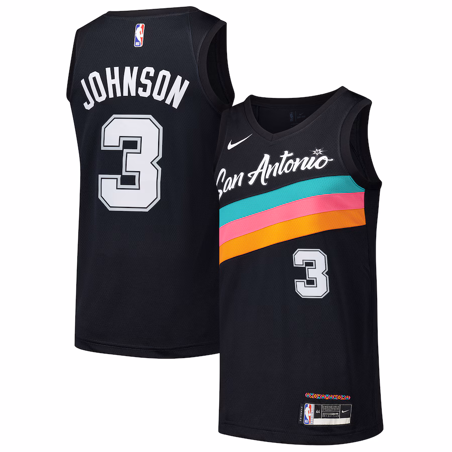 Keldon Johnson San Antonio Spurs City Edition Jersey