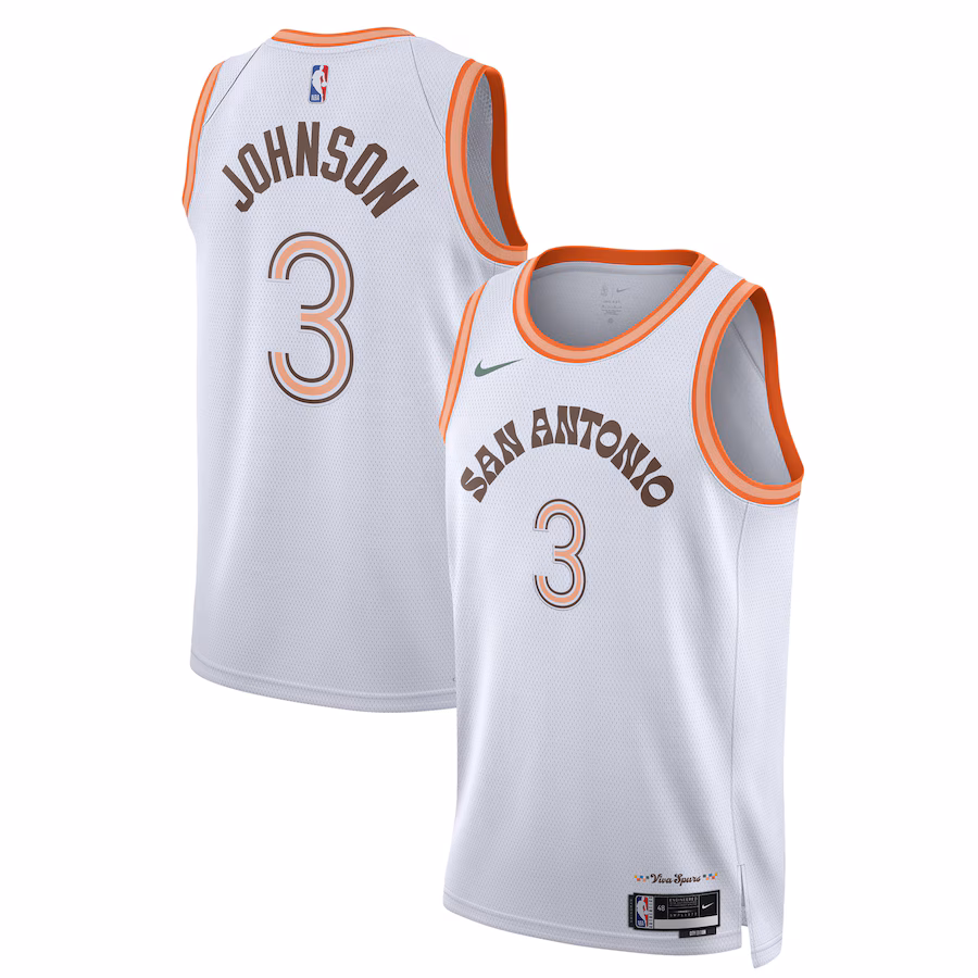 Keldon Johnson San Antonio Spurs 2023/24 City Edition Jersey - Unisex