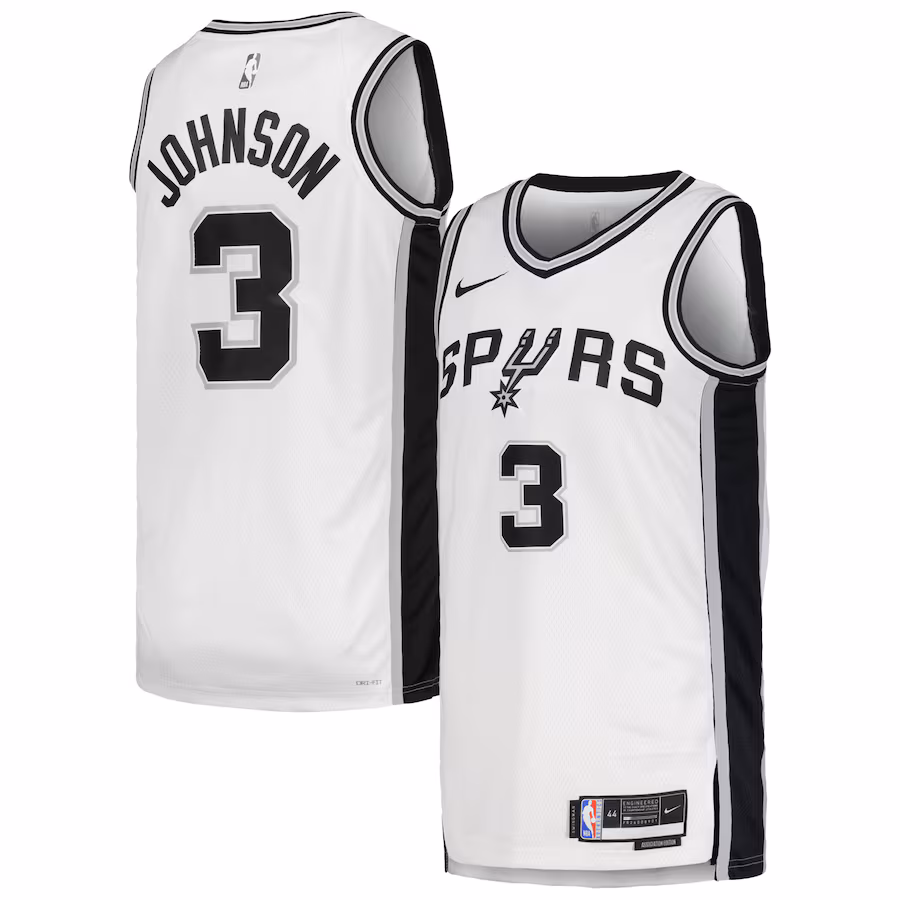 Keldon Johnson San Antonio Spurs Association Edition Jersey - Unisex