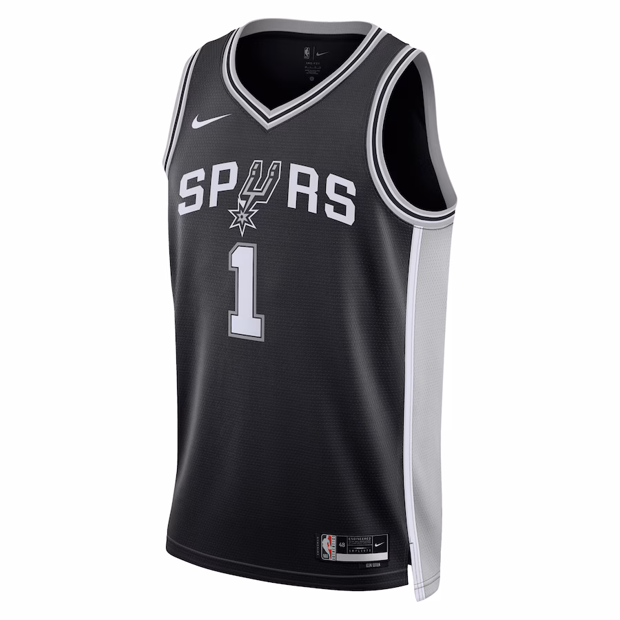 Victor Wembanyama San Antonio Spurs 2023 NBA Draft First Round Pick Trikot - Unisex