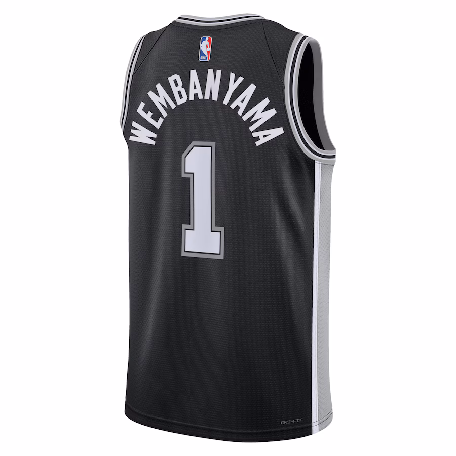 Victor Wembanyama San Antonio Spurs 2023 NBA Draft First Round Pick Trikot - Unisex