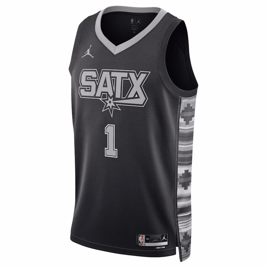 Canotta Victor Wembanyama San Antonio Spurs Statement Edition - Unisex