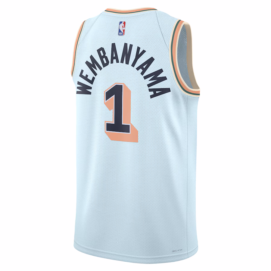 Victor Wembanyama San Antonio Spurs 2024/25 City Edition Trikot - Unisex