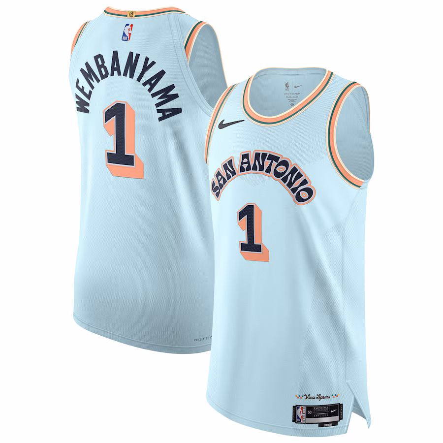 Victor Wembanyama San Antonio Spurs 2024/25 City Edition Jersey