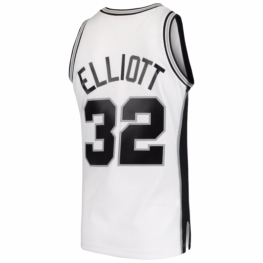 Sean Elliott, San Antonio Spurs, 1998/99 Classic Edition, White