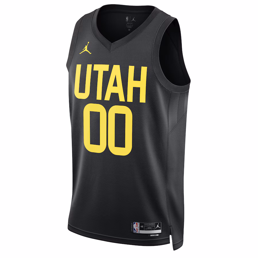 Utah Jazz 2022/23 Saison Statement Edition Schwarz