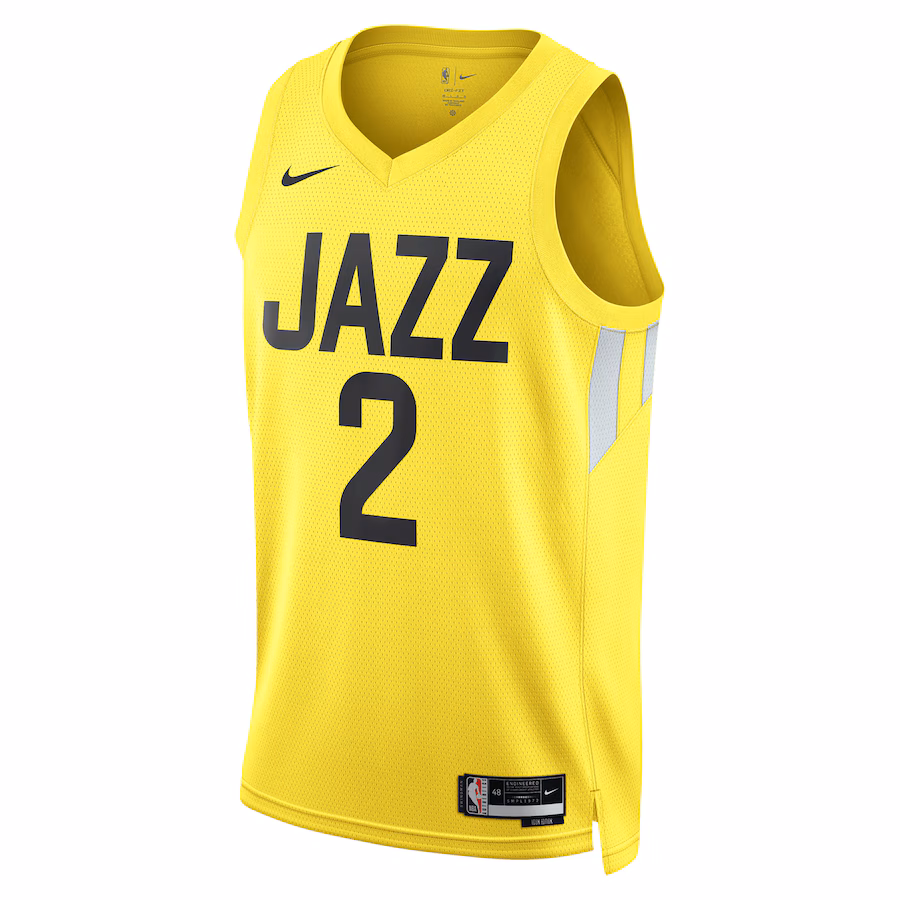 Collin Sexton Utah Jazz Icon Edition Gelb