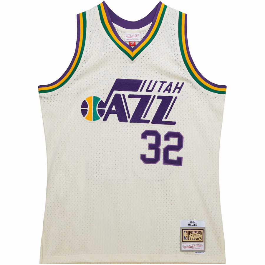Karl Malone, Utah Jazz, White