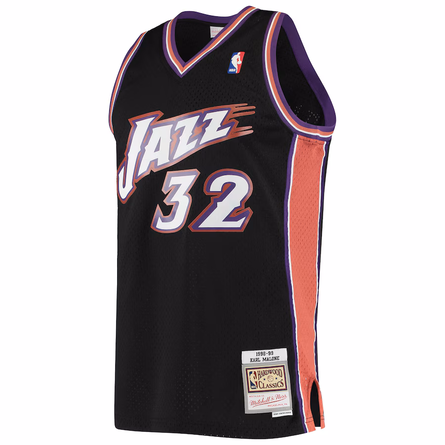Karl Malone, Utah Jazz, Klassische Edition 1998/99, Schwarz