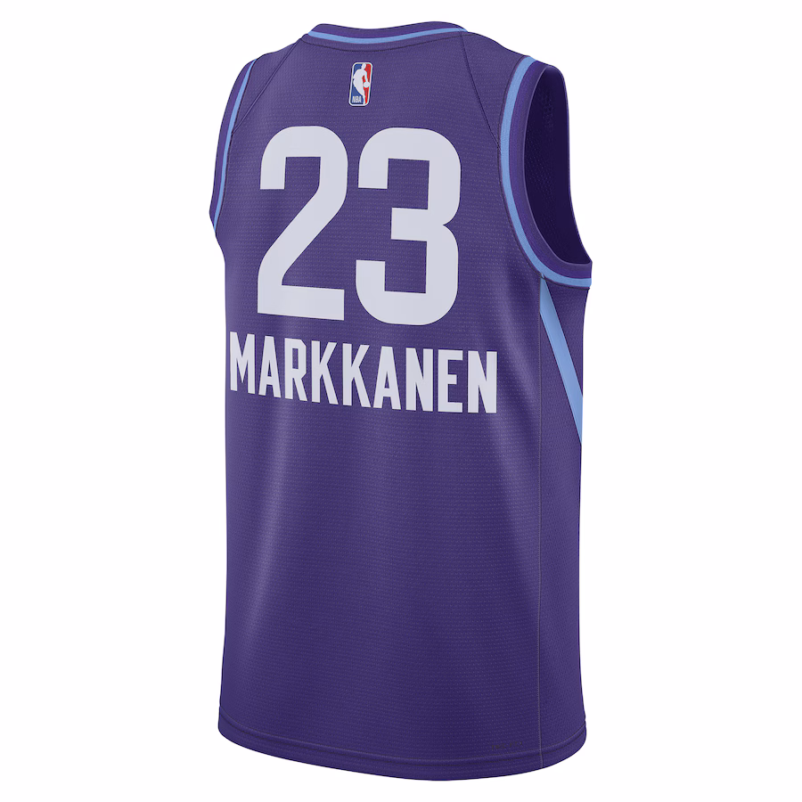 Lauri Markkanen Utah Jazz 2024/25 City Edition Jersey
