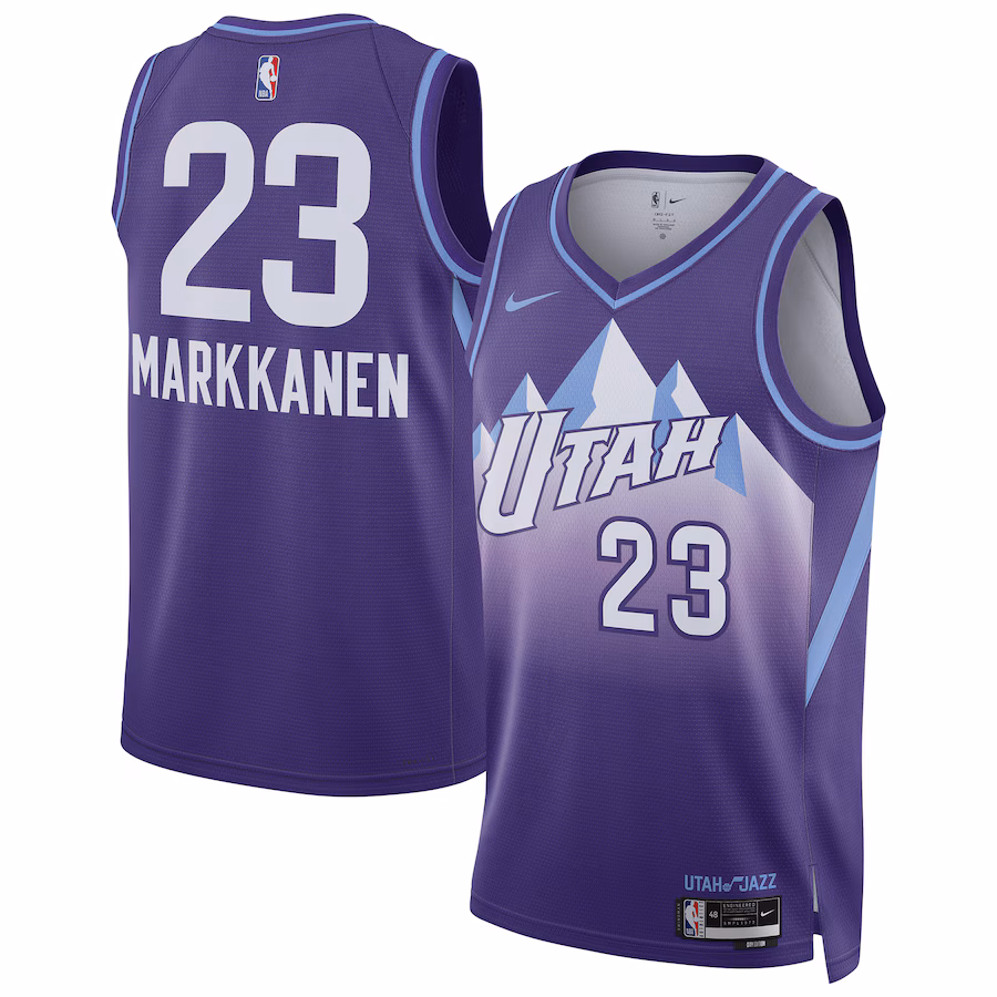 Lauri Markkanen Utah Jazz 2024/25 City Edition Jersey